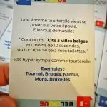 Carte Belgique du jeu Sauvons l'Ardichou
