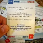 Carte Nord pas de calais du jeu Sauvons l'Ardichou