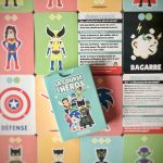 La course aux Héros : un jeu de cartes pour enfant à partir de 3 ans avec des supers héros